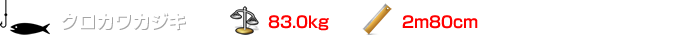 クロカワカジキ
