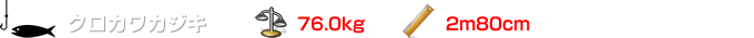 クロカワカジキ